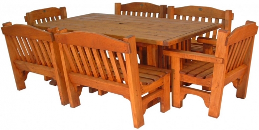 VC table Classic 2000x1100mm and 4x2 seaters and 2 chairs - $3680 VC Table on own $1980