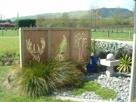 Garden art panels